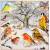 Serwetka decoupage firmy AMBIENTE ptaszki i jelonki 33x33cm